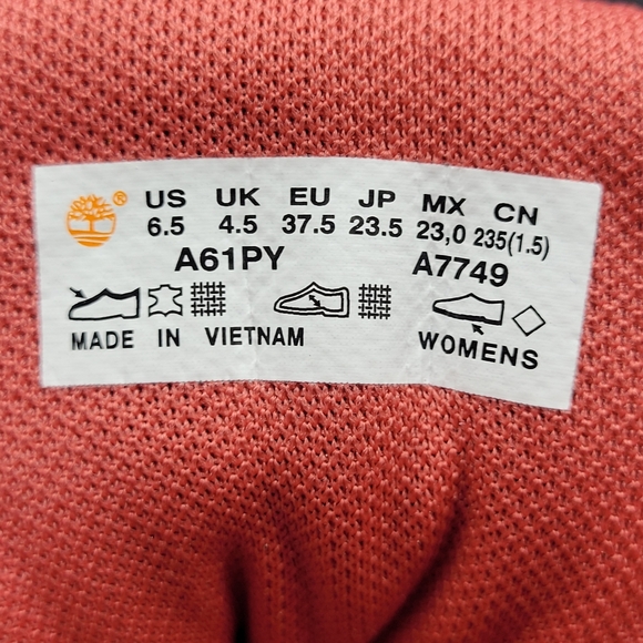 Timberland Womens Euro Hiker Boot Gray Pastel Size 6.5 TB0A61PYF48 - Picture 9 of 9